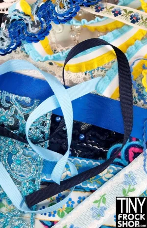 12" Fashion Doll Trim Pack Blue