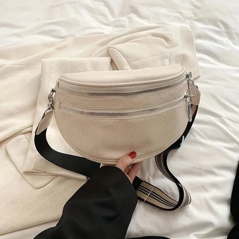 Camila Leather Crossbody Bag