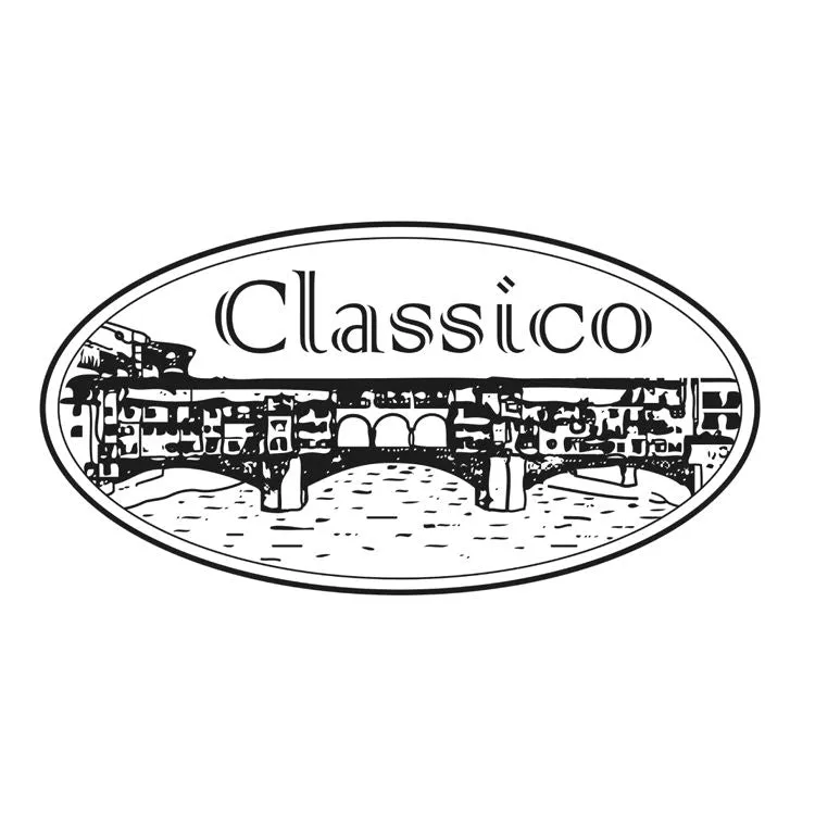 Classico Collection Leather 3-Section Brief