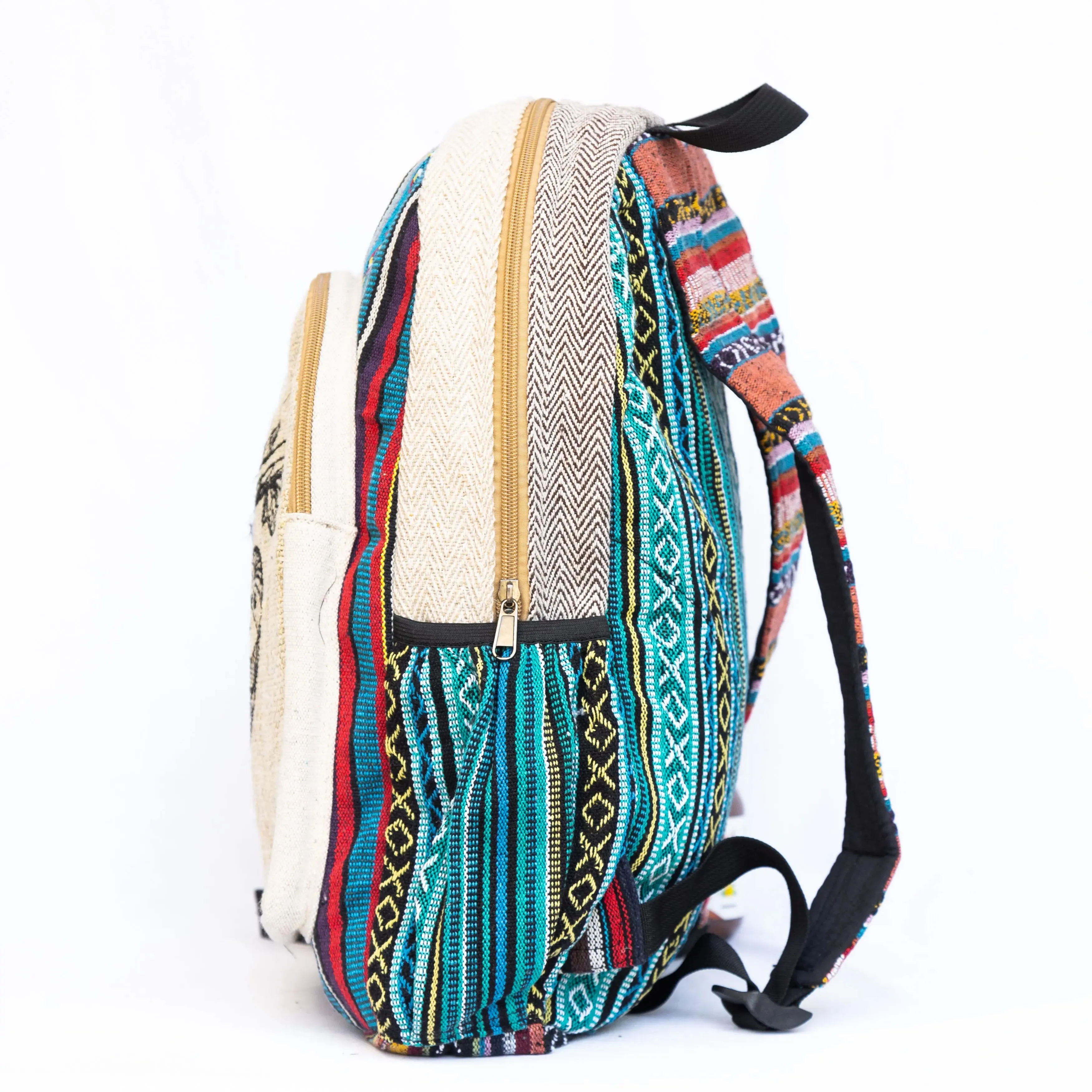 Compact Eco-Friendly Hemp Back Pack