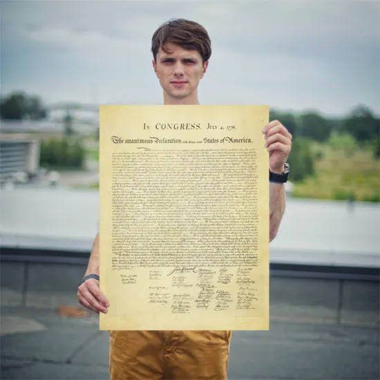 Declaration of Independence Print