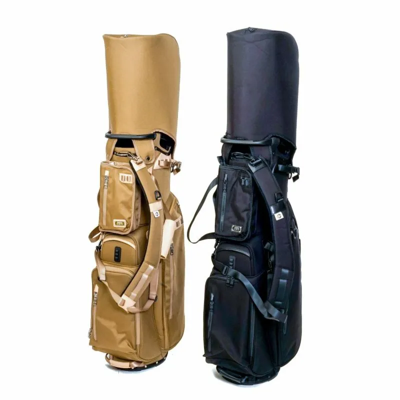 EXCLUSIVE BALLISTIC NYLON - CADDY BAG GOLF SERIES KHAKI