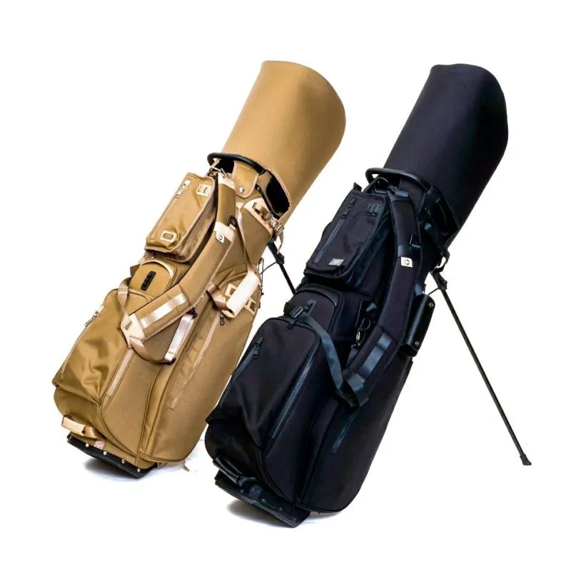 EXCLUSIVE BALLISTIC NYLON - CADDY BAG GOLF SERIES KHAKI