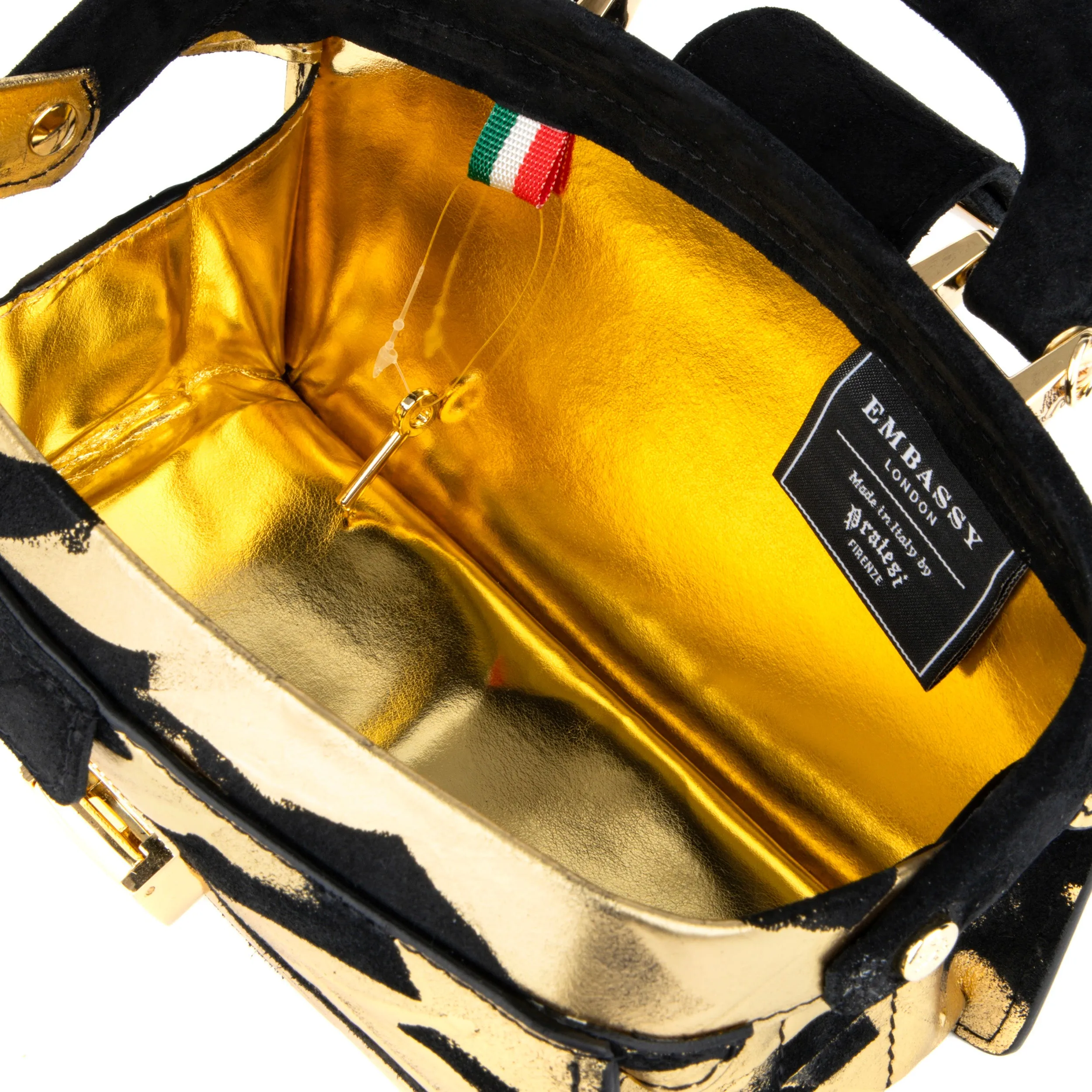 Gazelle Mini - Gold & Black - Handbags