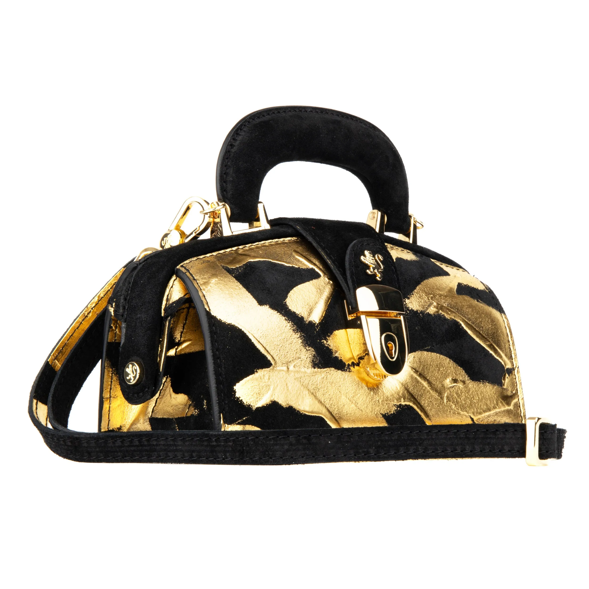 Gazelle Mini - Gold & Black - Handbags