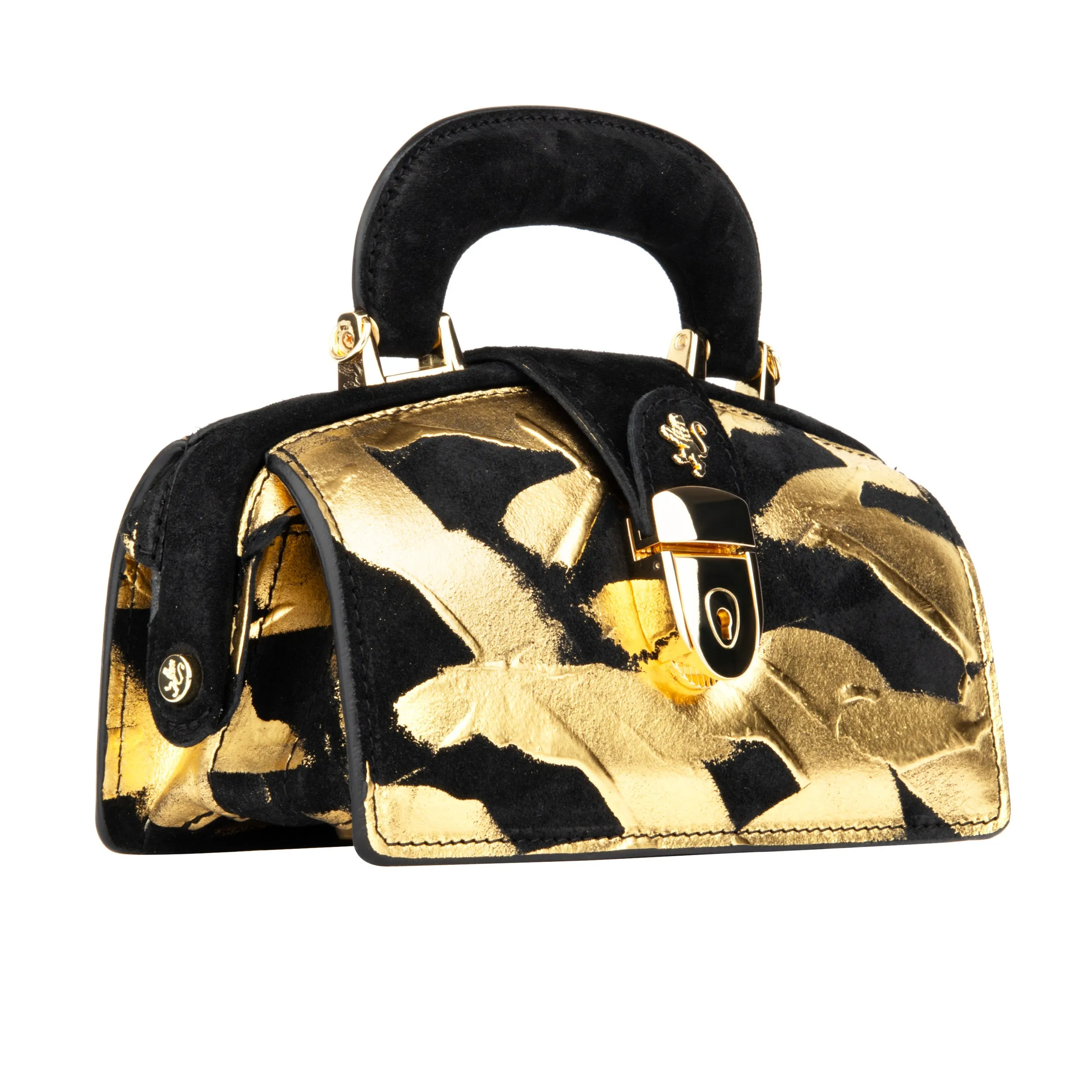 Gazelle Mini - Gold & Black - Handbags