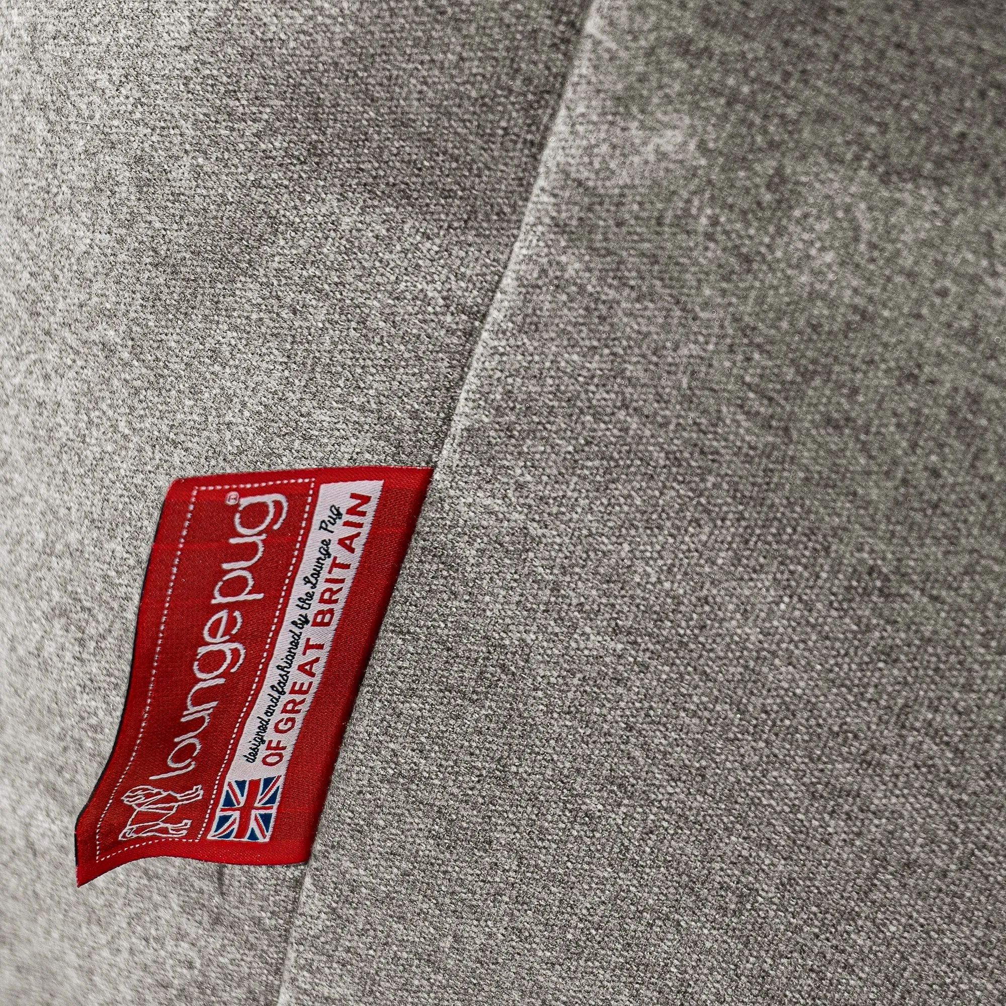 Mammoth Bean Bag Sofa - Interalli Wool Silver