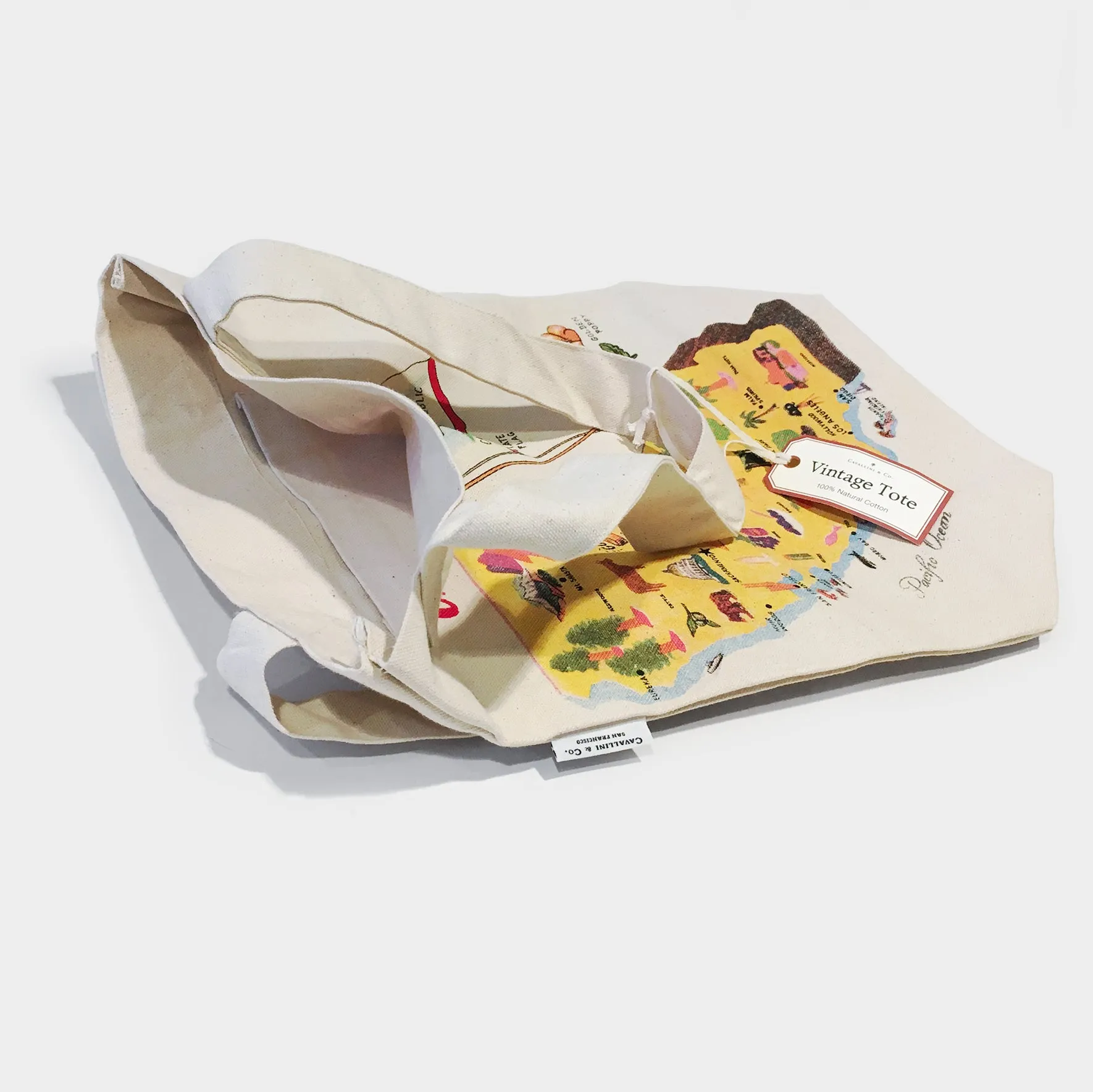 Map of California Tote Bag