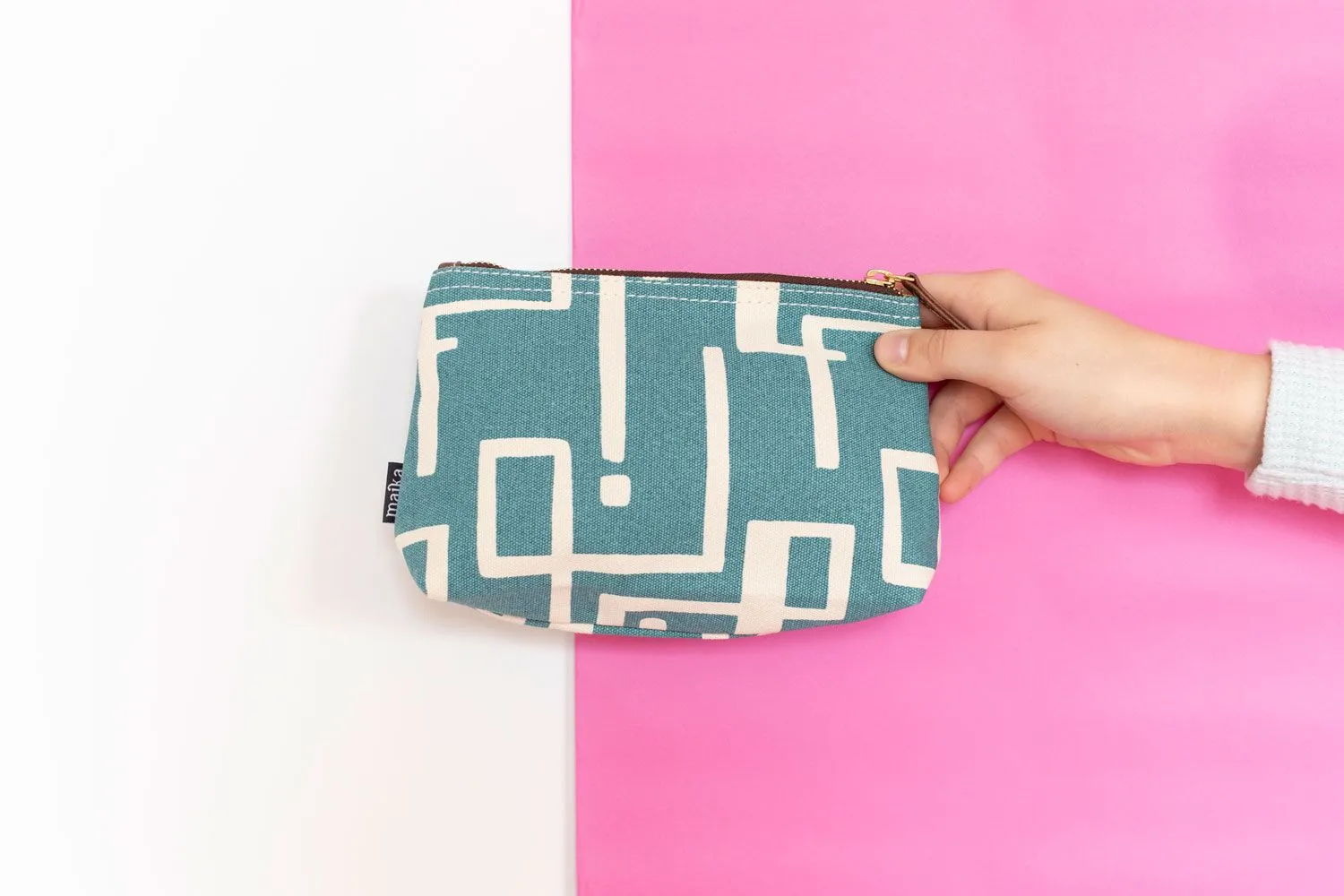 Medium Lined Travel Pouch