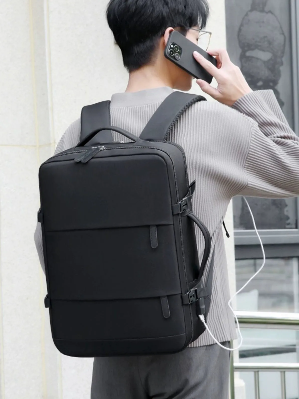 Men Women's Casual Large Capacity Laptop Backpack