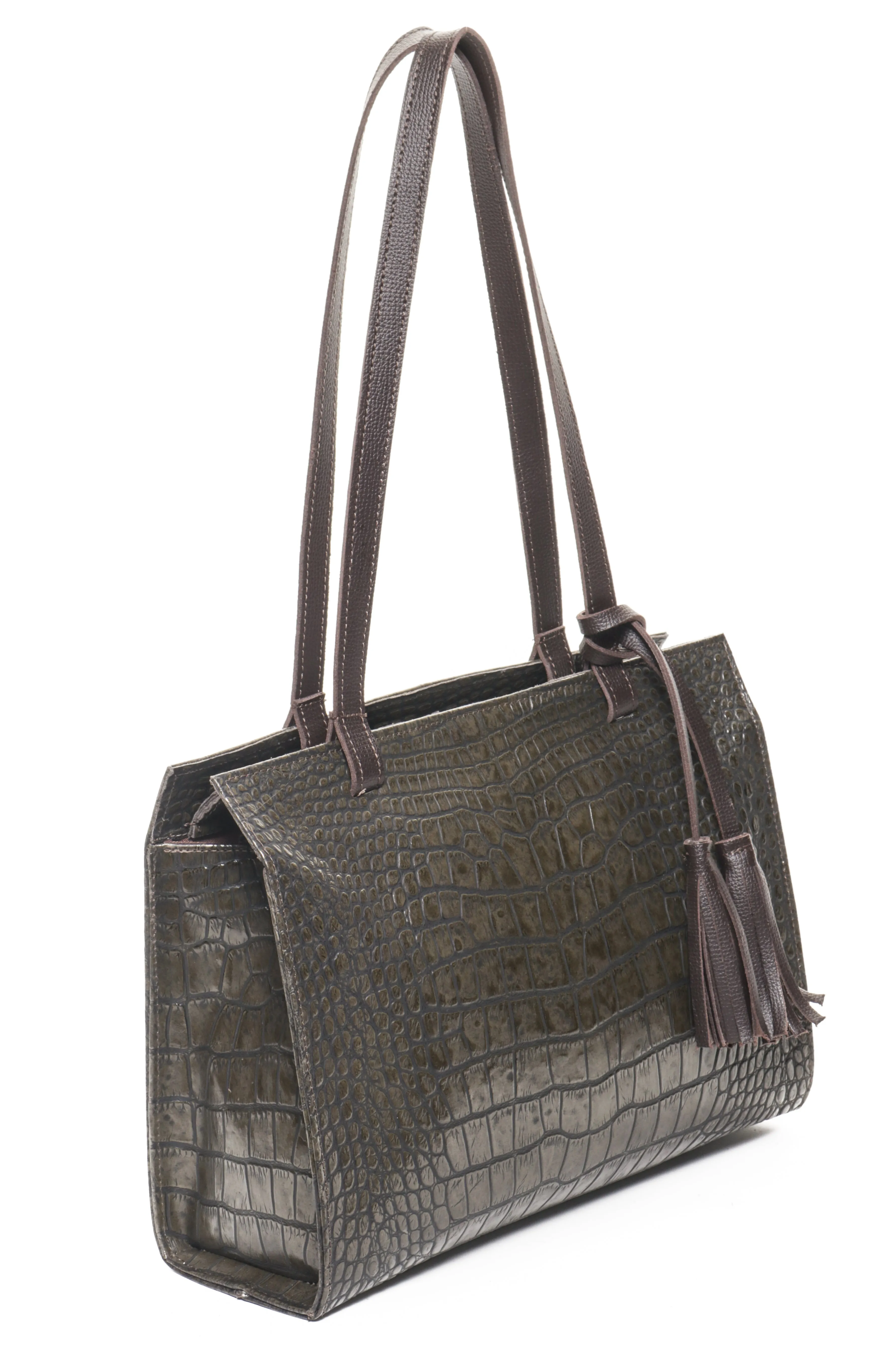 MONTEREY Olive Croco