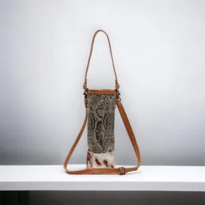 Myra Leafy Wine Bottle Bag