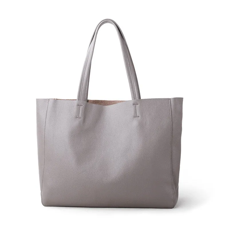 New Genuine Leather Handbag Full Grain Leather Best Tote Bag For Ladies Leather Fashion Laptop Bag For Working