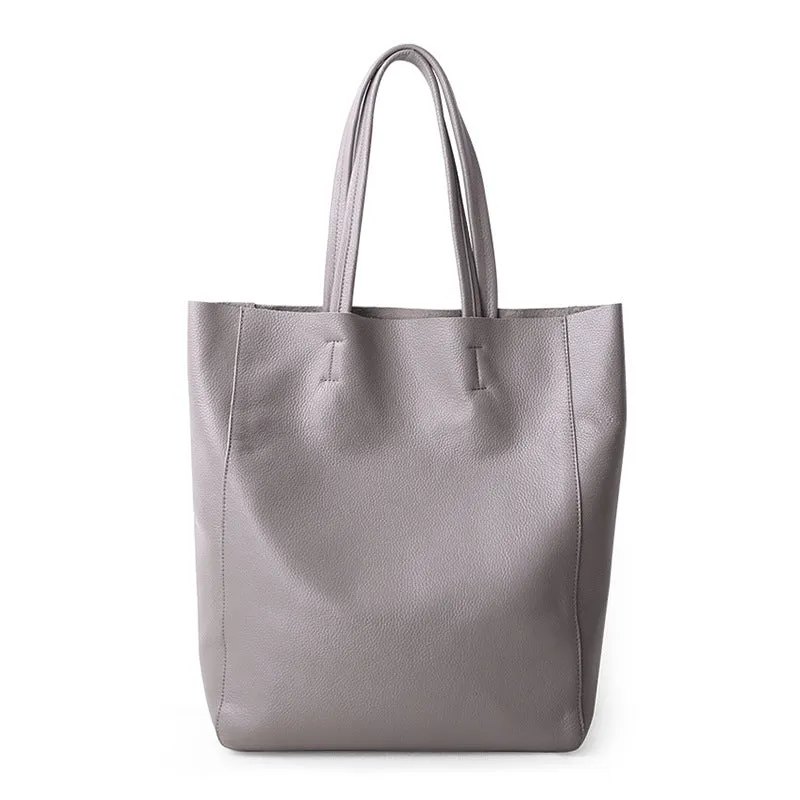 New Genuine Leather Handbag Full Grain Leather Best Tote Bag For Ladies Leather Fashion Laptop Bag For Working