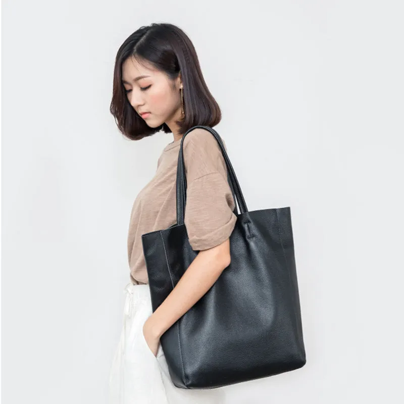 New Genuine Leather Handbag Full Grain Leather Best Tote Bag For Ladies Leather Fashion Laptop Bag For Working