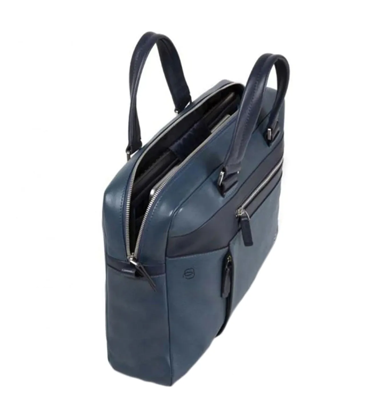 Piquadro Cary Men's Blue Laptop Briefcase