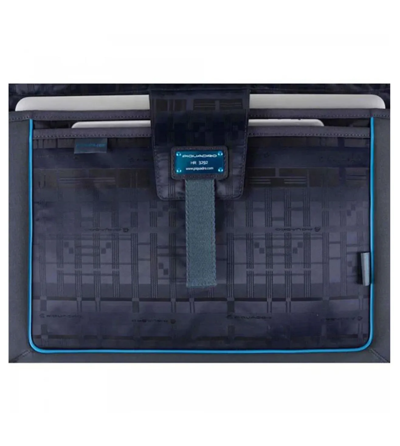 Piquadro Cary Men's Blue Laptop Briefcase