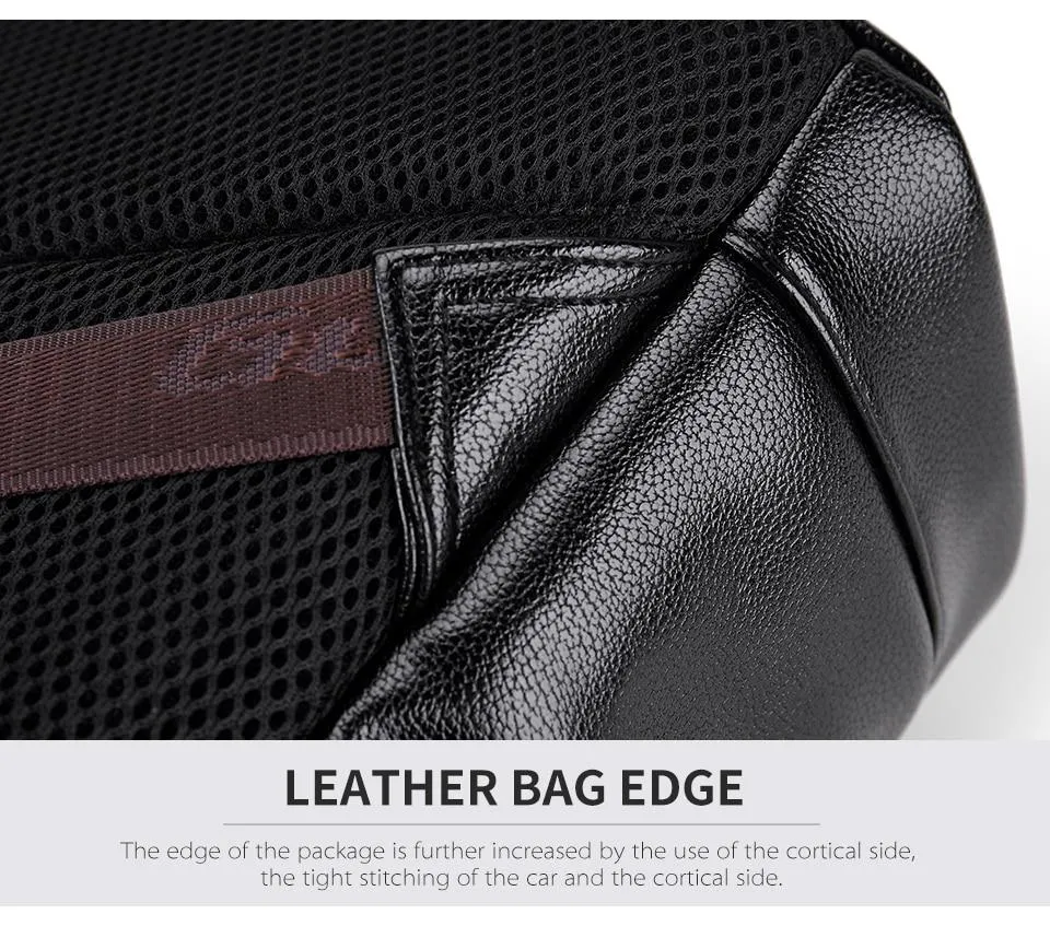 Rock Style Backpacks with External USB Charge