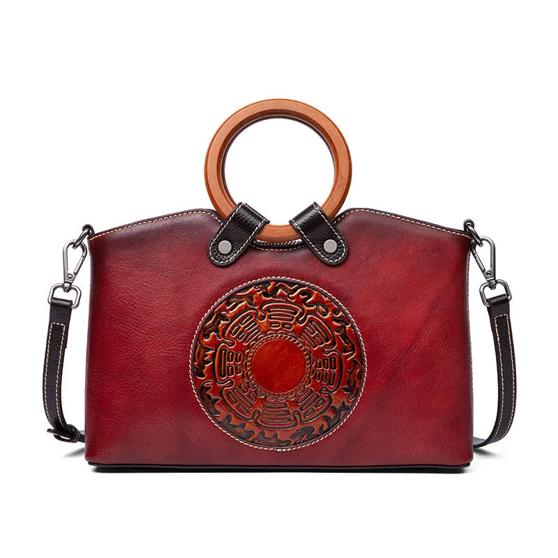 Shannon  Vintage Designer Damenhandtaschen aus veganem Leder