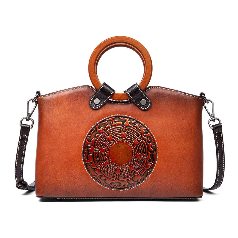 Shannon  Vintage Designer Damenhandtaschen aus veganem Leder