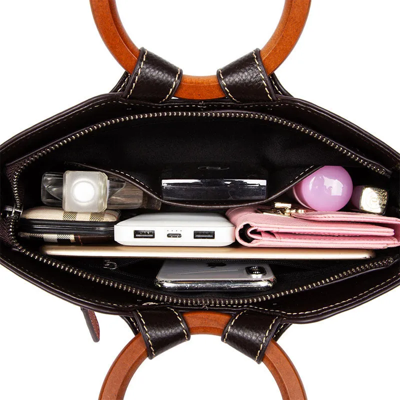 Shannon  Vintage Designer Damenhandtaschen aus veganem Leder