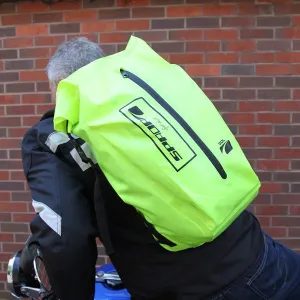 Spada Motorcycle Luggage - Waterproof Dust Proof 30 Litre Dry Ruck Sack - Fluo