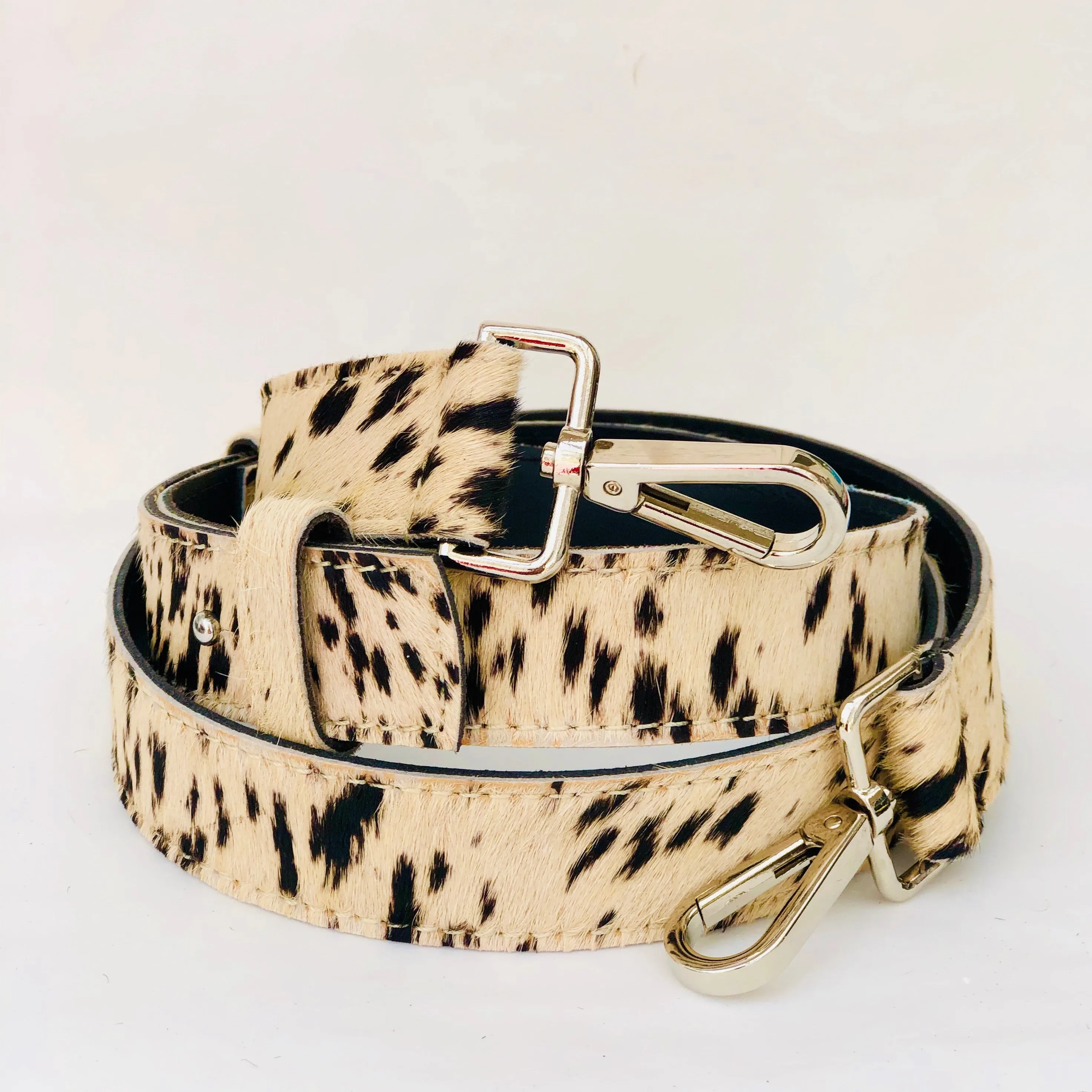 Spotty Hair On Hide Leather Crossbody Bag Replacement Strap