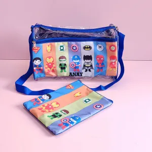 Swim Bag With Wet Pouch - Superhero