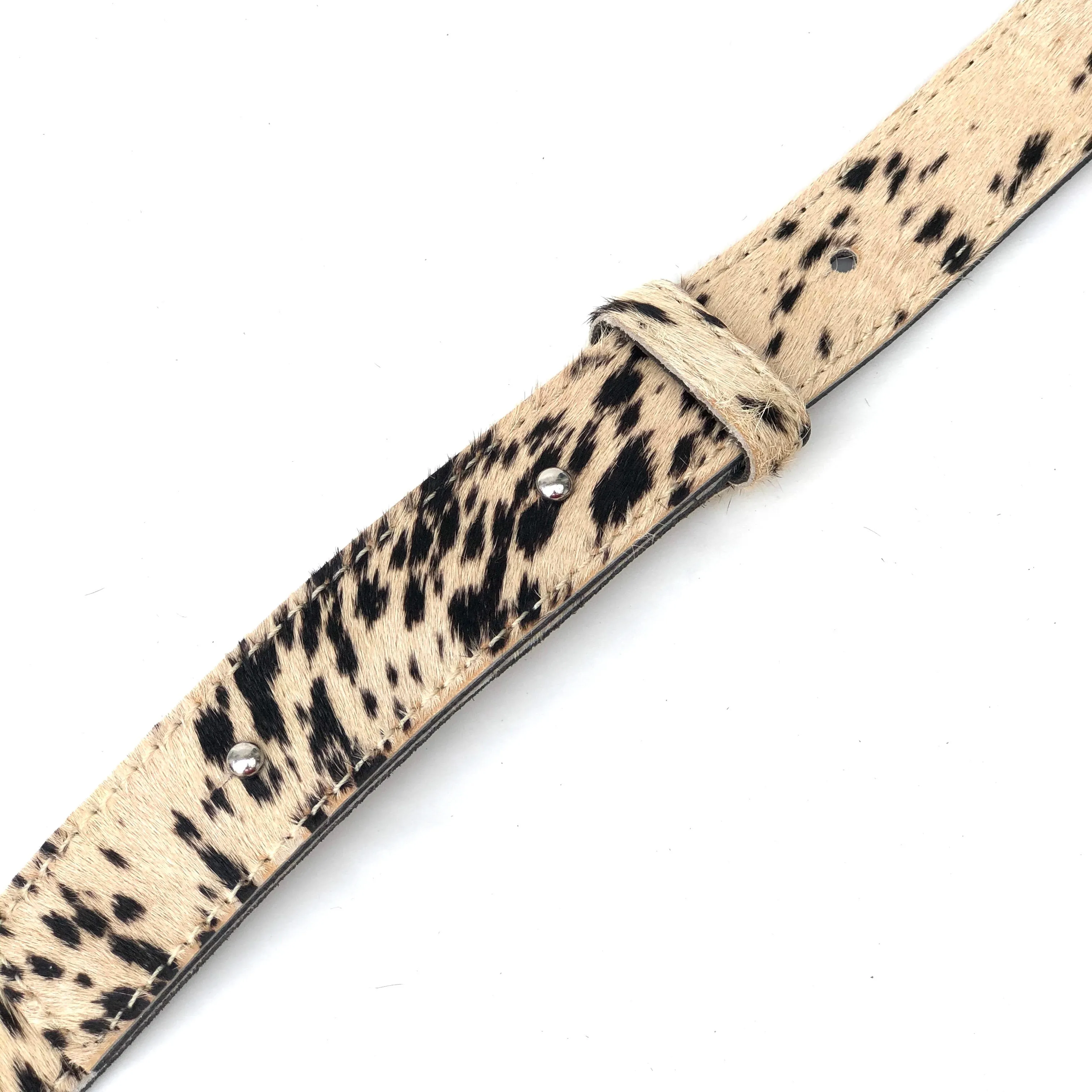 Tan Hair On Hide Leather Crossbody Bag Replacement Strap