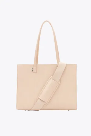 The Work Tote in Beige