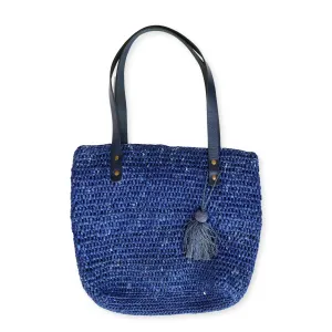 Tote Bag-Leather Straps