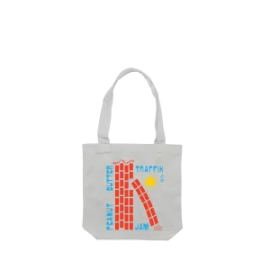 Traffik Jam / Cream Tote Bag