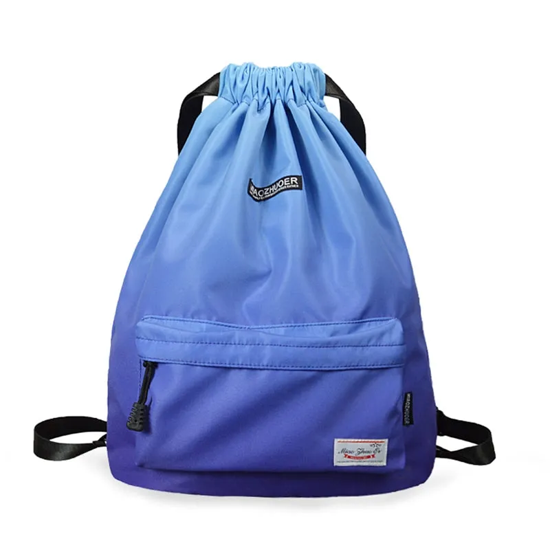 Waterproof Drawstring Backpack Sports Buggy Bag Drawstring