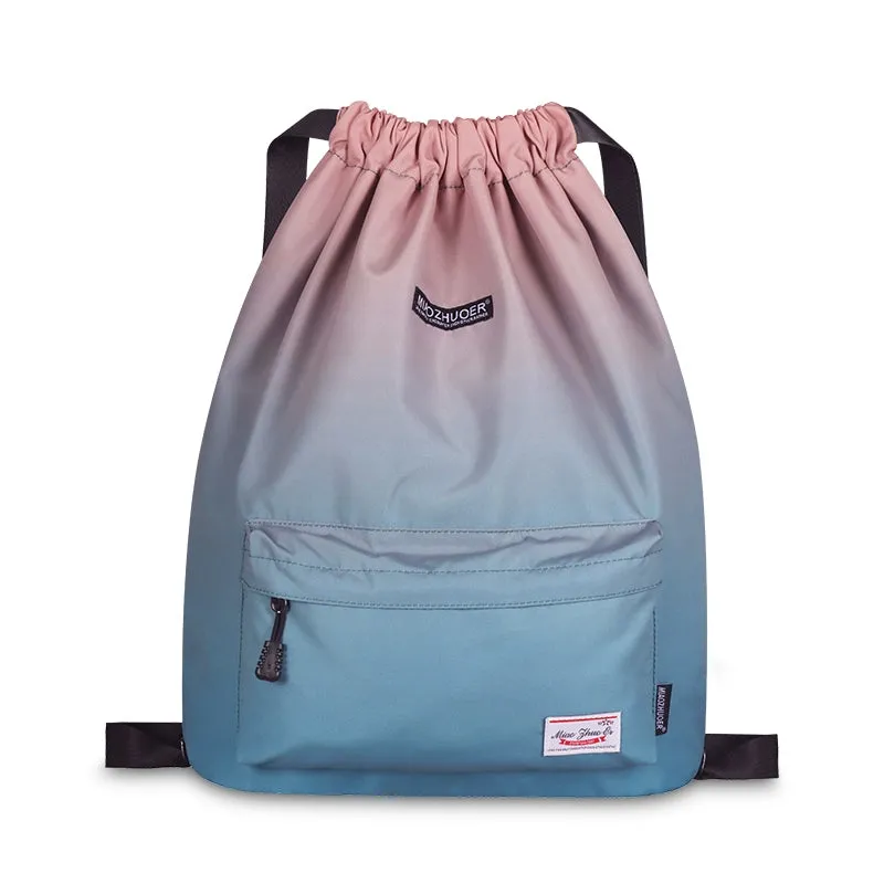 Waterproof Drawstring Backpack Sports Buggy Bag Drawstring