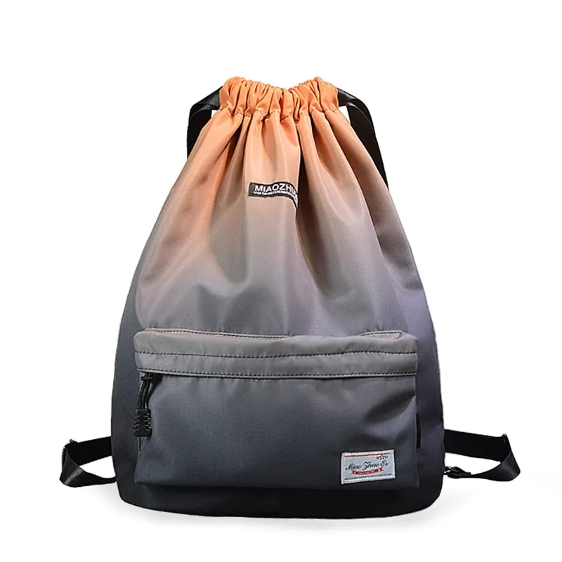 Waterproof Drawstring Backpack Sports Buggy Bag Drawstring