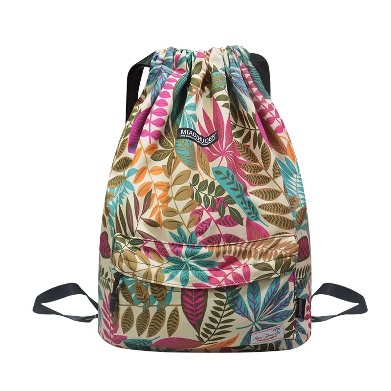 Waterproof Drawstring Backpack Sports Buggy Bag Drawstring