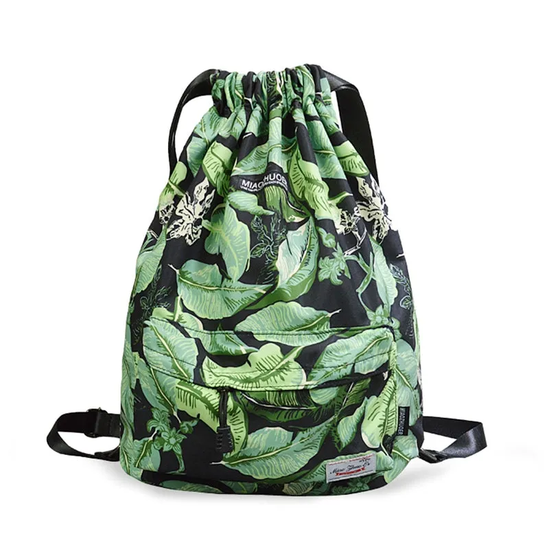 Waterproof Drawstring Backpack Sports Buggy Bag Drawstring