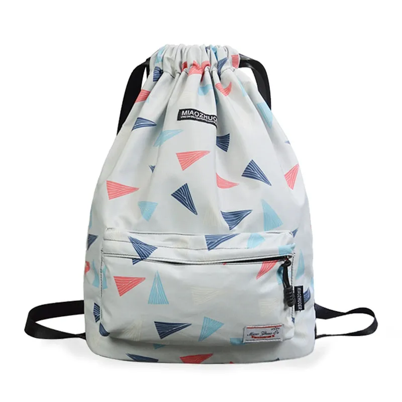 Waterproof Drawstring Backpack Sports Buggy Bag Drawstring