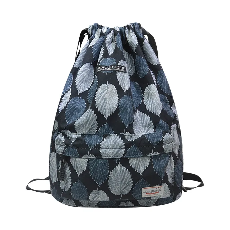Waterproof Drawstring Backpack Sports Buggy Bag Drawstring