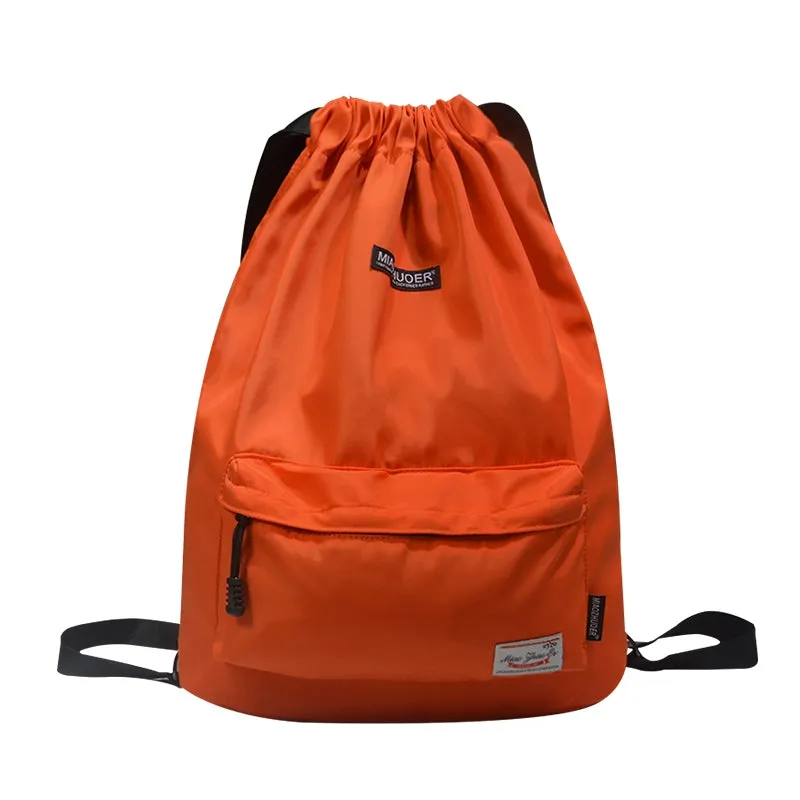 Waterproof Drawstring Backpack Sports Buggy Bag Drawstring