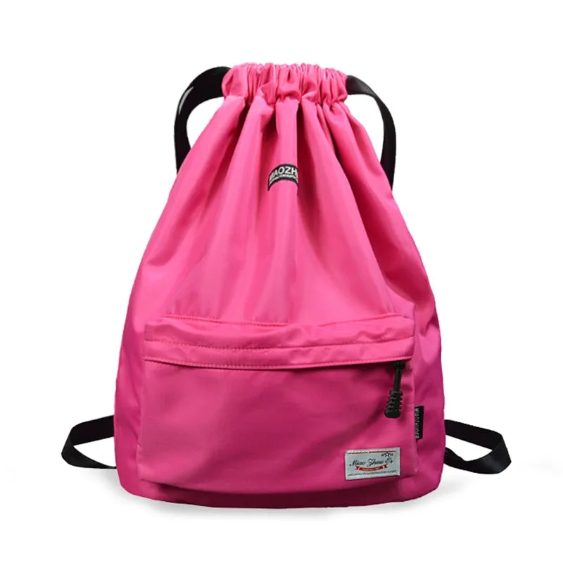 Waterproof Drawstring Backpack Sports Buggy Bag Drawstring