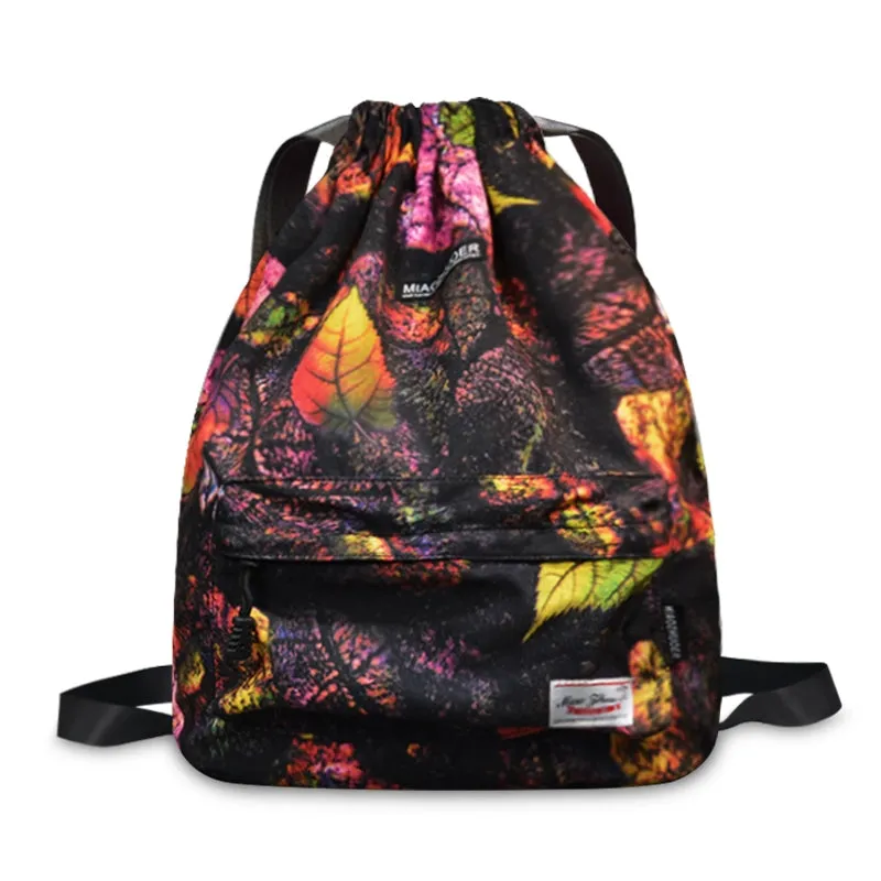Waterproof Drawstring Backpack Sports Buggy Bag Drawstring