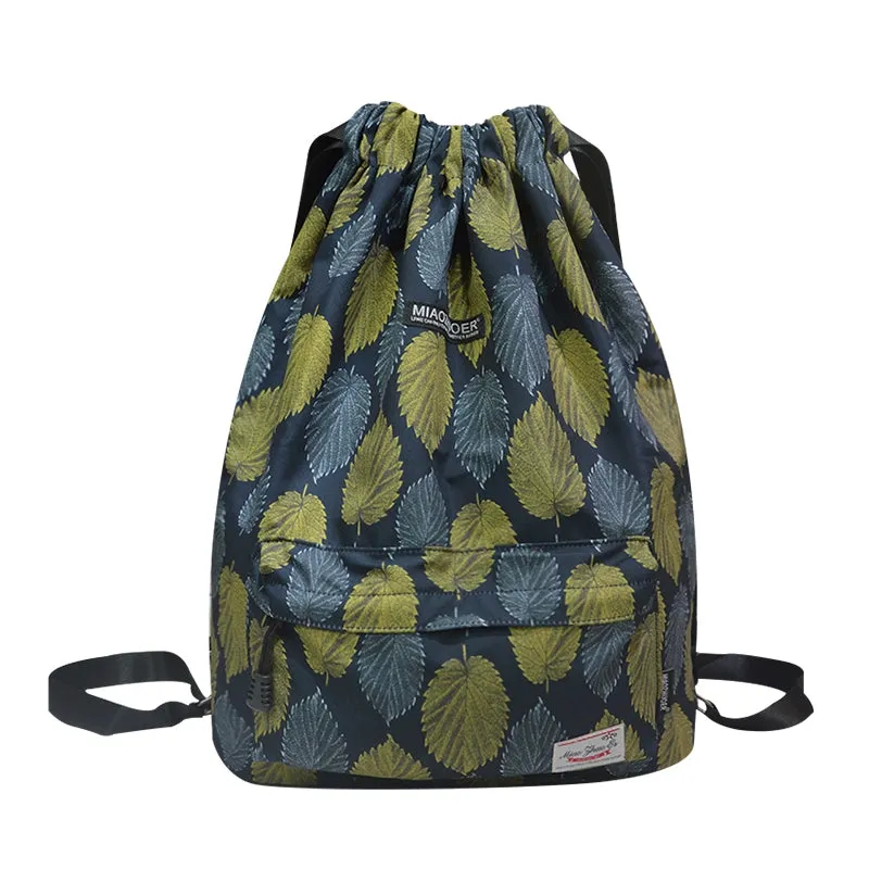 Waterproof Drawstring Backpack Sports Buggy Bag Drawstring