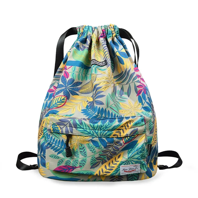 Waterproof Drawstring Backpack Sports Buggy Bag Drawstring