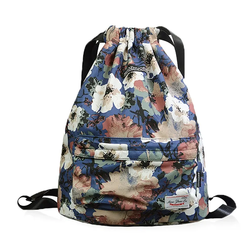 Waterproof Drawstring Backpack Sports Buggy Bag Drawstring