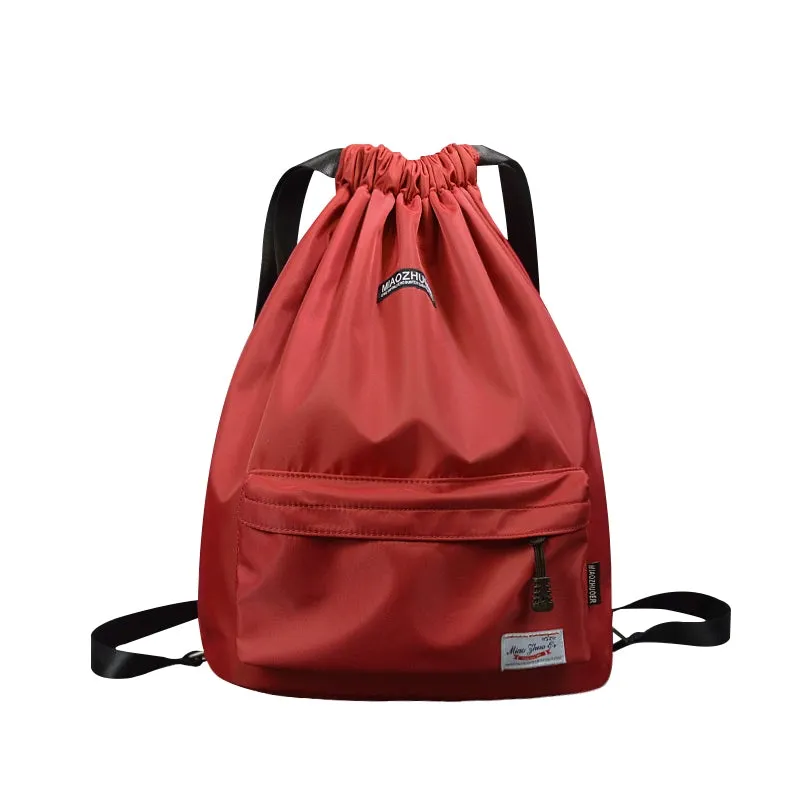 Waterproof Drawstring Backpack Sports Buggy Bag Drawstring