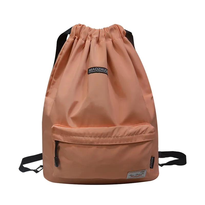 Waterproof Drawstring Backpack Sports Buggy Bag Drawstring