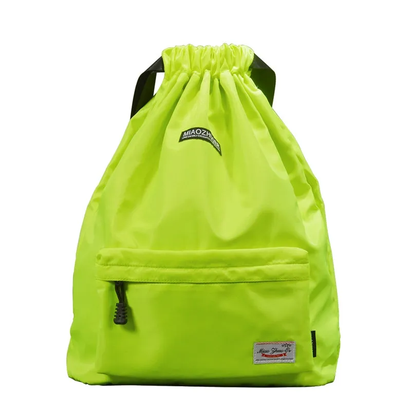 Waterproof Drawstring Backpack Sports Buggy Bag Drawstring