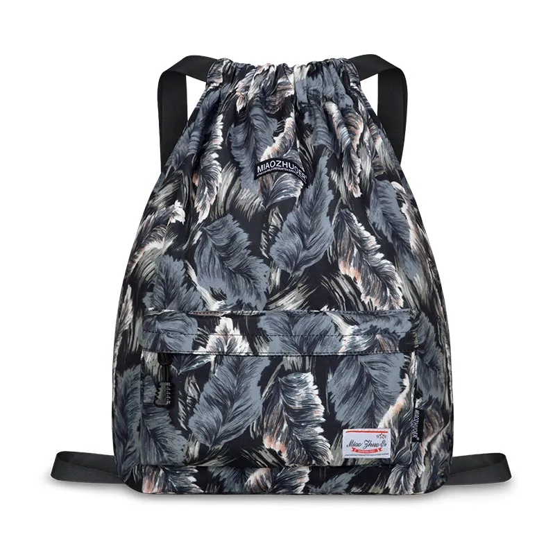 Waterproof Drawstring Backpack Sports Buggy Bag Drawstring