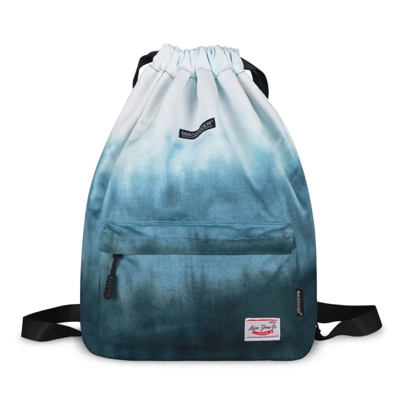 Waterproof Drawstring Backpack Sports Buggy Bag Drawstring